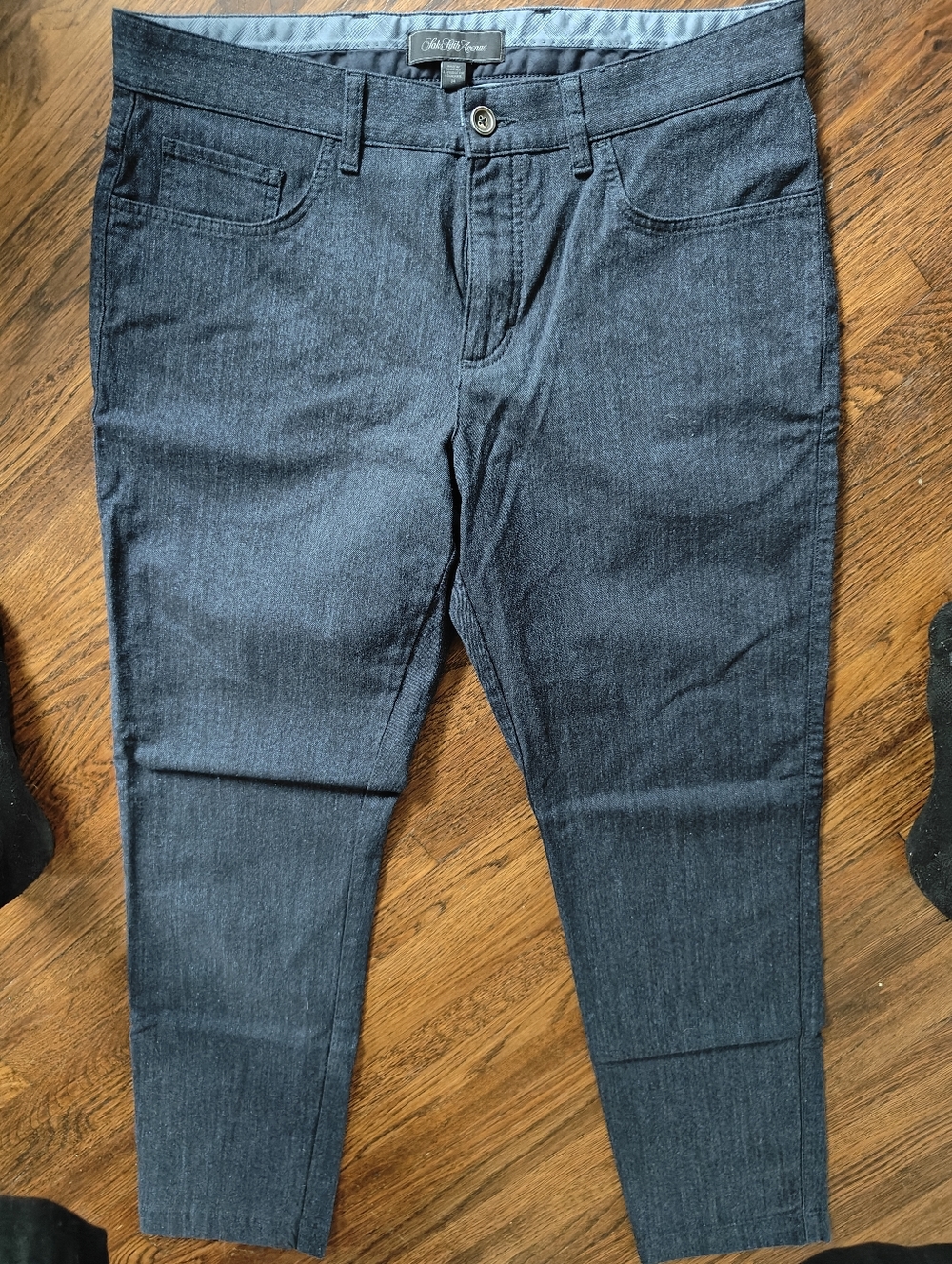 Saks Fifth Avenue Steel Grey "Denim"
